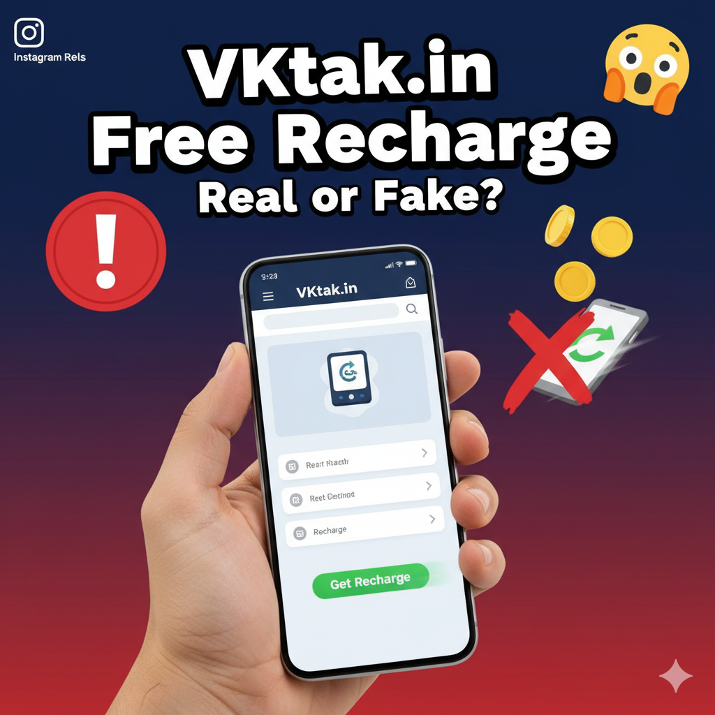 VKtak.in Free Recharge