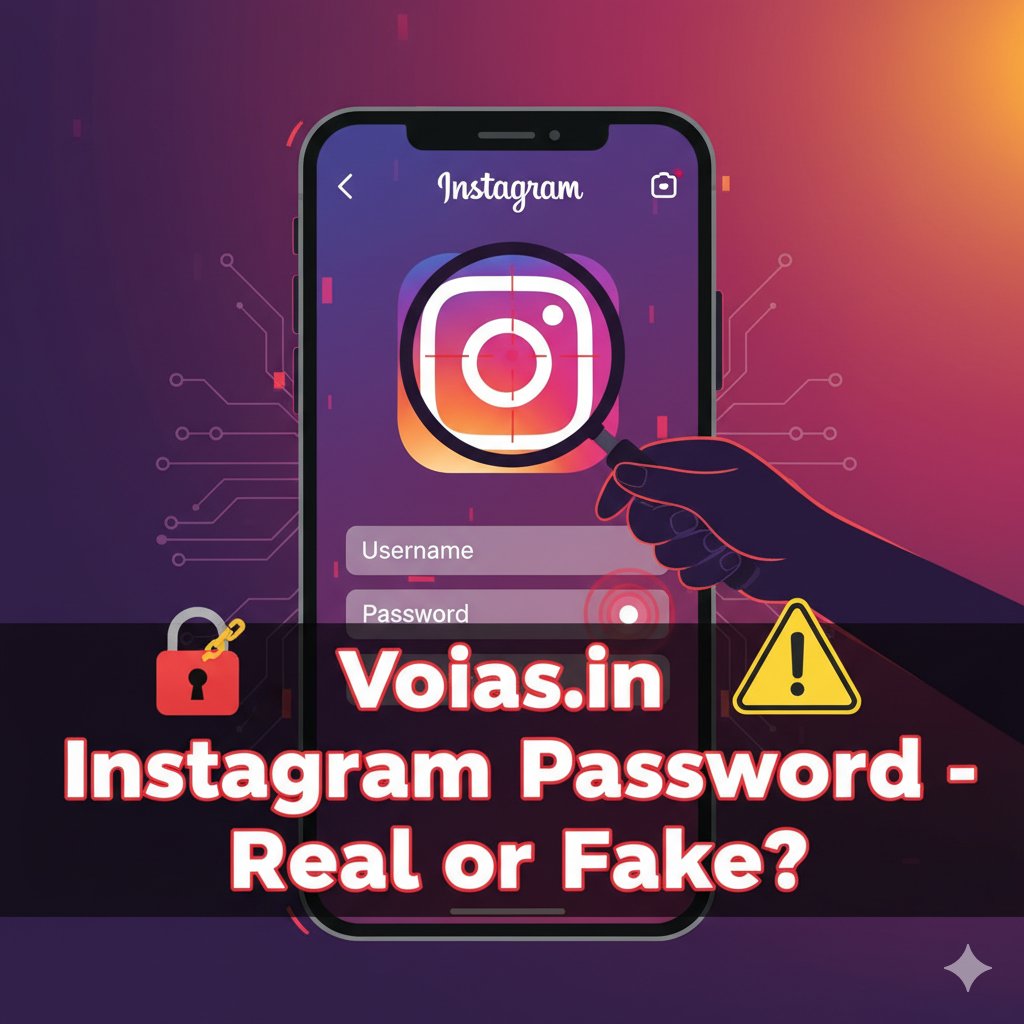 Voias.in Instagram password